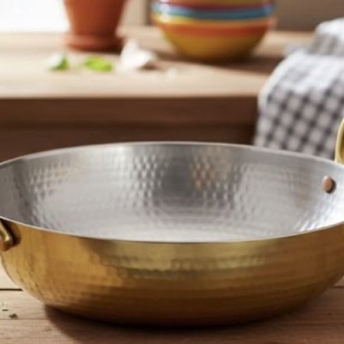 Traditional Brass Kadhai