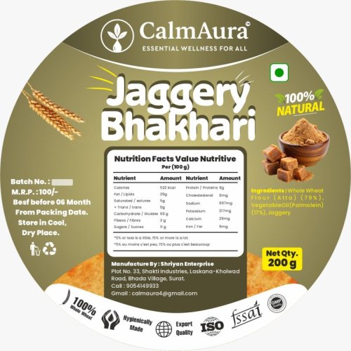 Jaggery Bhakhri