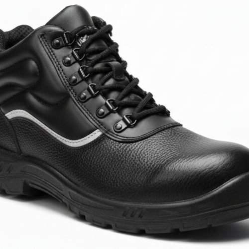 High Ankle Leather Safety Shoes-976SD