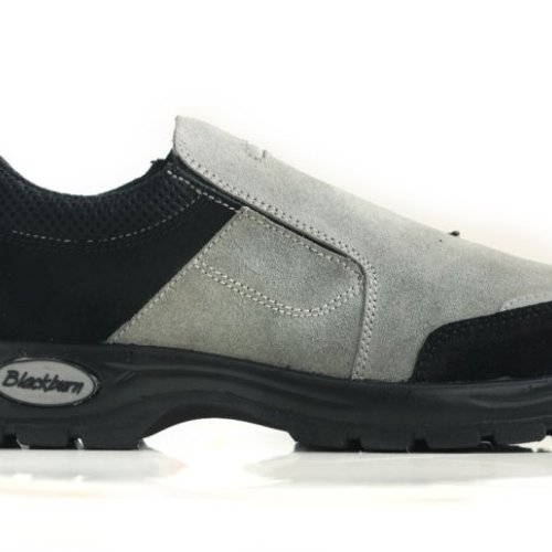 Leather Slip On Safety Shoes -7650SD