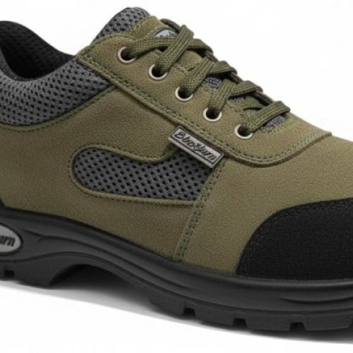 Sporty Leather Safety Shoes 1209SD