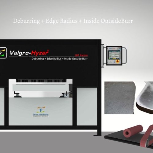 Cross Belt Sanding Duburring Edge Breaking Machine