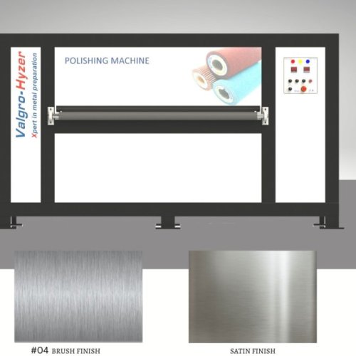Valgro Stainless Steel Sheet Polishing Machine