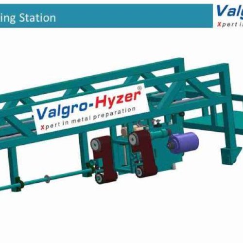 Valgro Large Plate Automated Polishing Machine