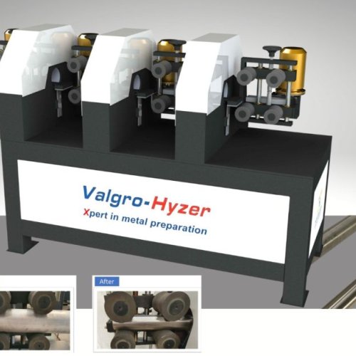 Valgro Round Tube Polishing Machine