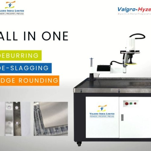 Valgro Tabletop Manual Deburring Machine