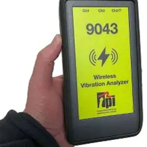 Tpi 9043 Wireless Vibration Analyzer With Traixial Sensor