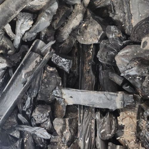 Polyester Virgin Black Lumps