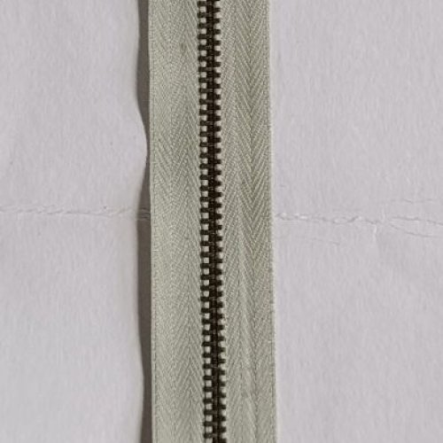 4.5 Inch Brass Zipper