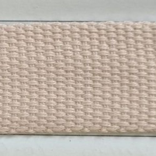 Beige Tone Heavy Weave Polyester Belt Tape