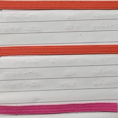 Bright Tone Flat Stretch Elastic