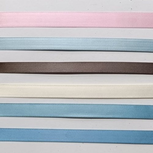 multi colour polyester satin tape