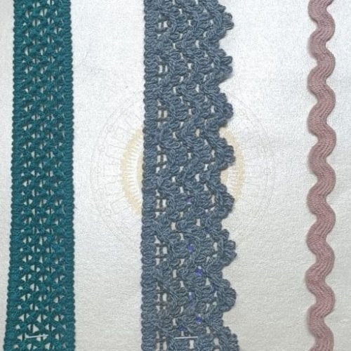 Scallop Rickrack Crochet Cotton Lace Trim