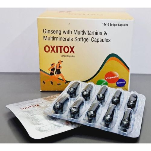 Ginseng with Multivitamins & Multiminerals Softgel Capsules