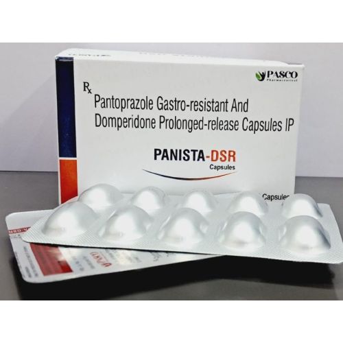 Pantoprazole Gastro Resistant And Domperidone Prolonged Release Capsules