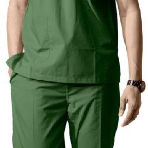 Mens Green Scrub Suit