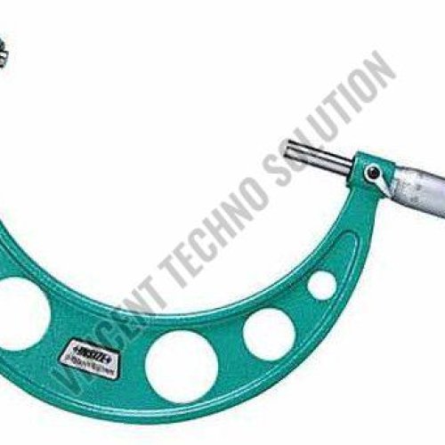 Insize Outside Micrometer With Interchangeable Anvils