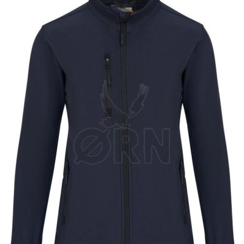 Ladies Navy Blue Tern Softshell Jacket