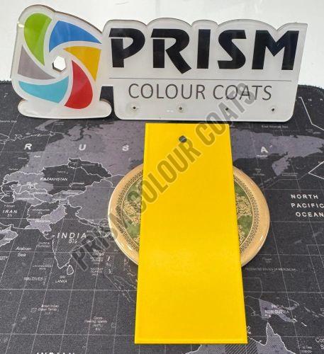PP Matt Finish Ral 1021 Yellow Color Powder Coatings