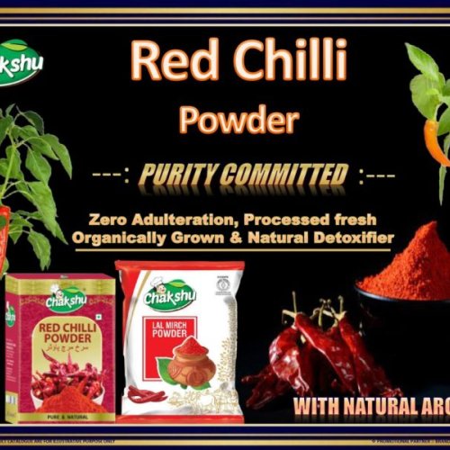 Pure Red Chilli Powder Box