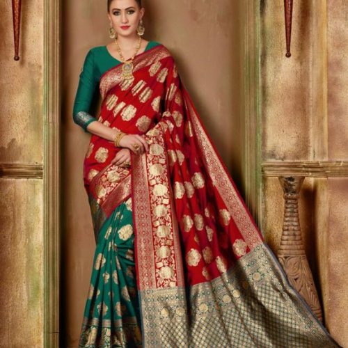 Ladies Designer Banarasi Silk Saree