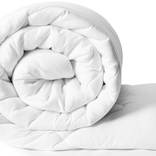 300 GSM White Color Microfiber Double Comforter