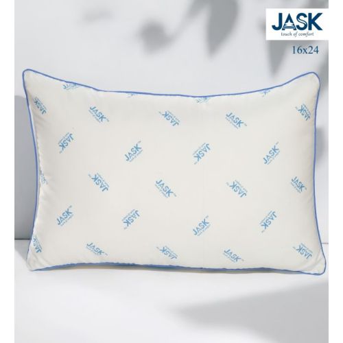 White Microfiber Pillow 16X24 Inch