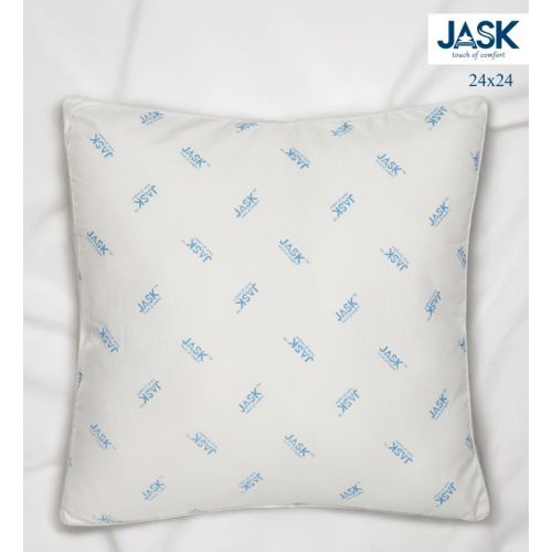 White Microfiber Cushion 24X24 Inch