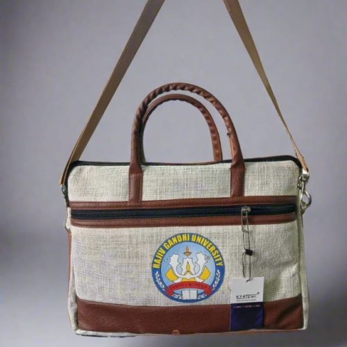 Cotton Fabric Laptop Bag
