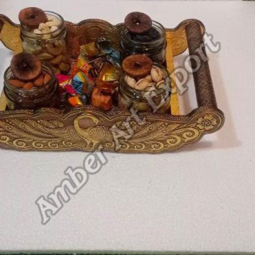 Wooden Dry Fruit Tray