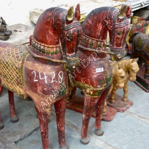 Wooden Animal Statue