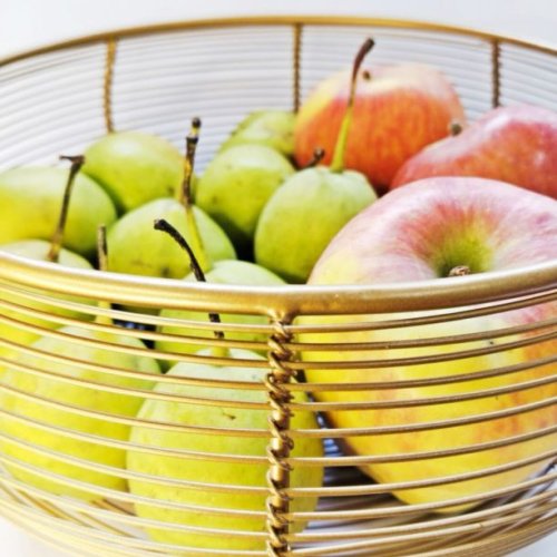 Golden Fruit Basket