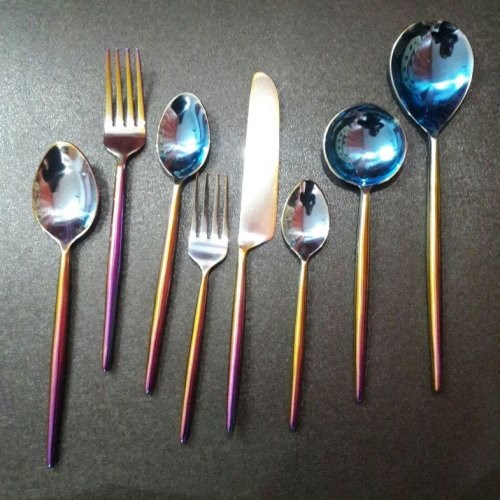 Polished 8 Piece Stainless Steel Cutlery Set