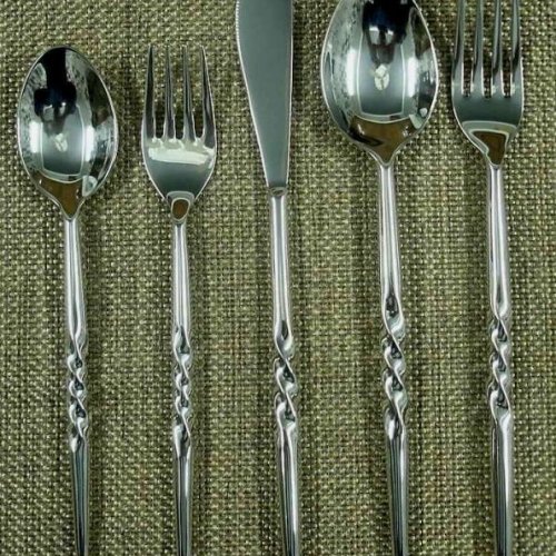 Silver Stainless Steel Cutlery Set