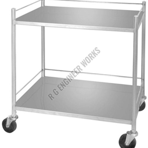 Stainless Steel Clinical Surgical Instrument Trolley