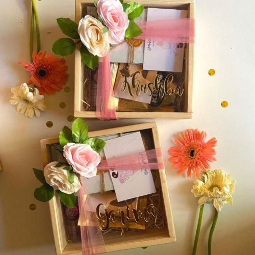 Acrylic Slider Box Gift Hamper