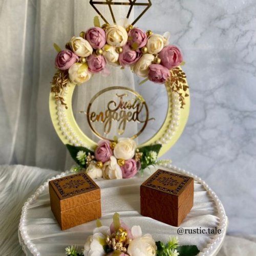 Golden Hour Engagement Platter