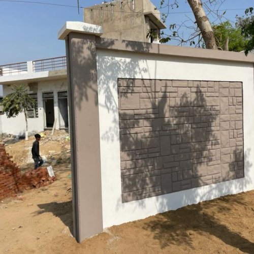 Single Mould RCC Precast Compound Wall