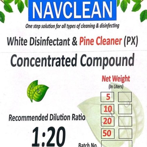 White Liquid Floor Cleaner