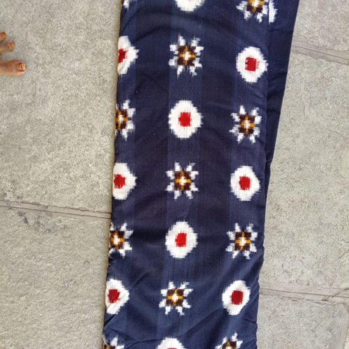 Cotton Double Ikat Fabric