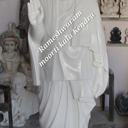 8 Feet Marble Guru Ji Statue