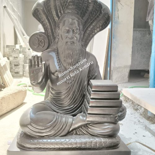 Black Marble Maharshi Valmiki Ji Statue