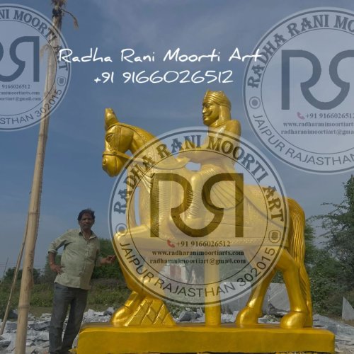 Maharana Pratap Ji Marble Moorti Idol