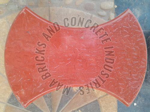 60mm Grey Concrete Damru Paver Blocks