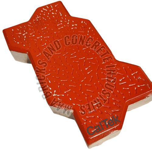 60mm Grey Concrete Zig Zag Paver Blocks