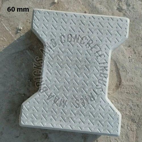 60mm Grey Dumble Cement Paver Blocks