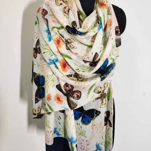 Cotton Modal Digital Printed Ladies Stole