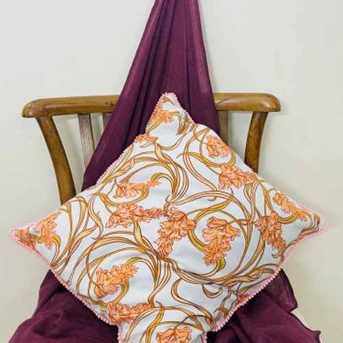 Printed Cotton Contemporary Pattern Cushion Cover