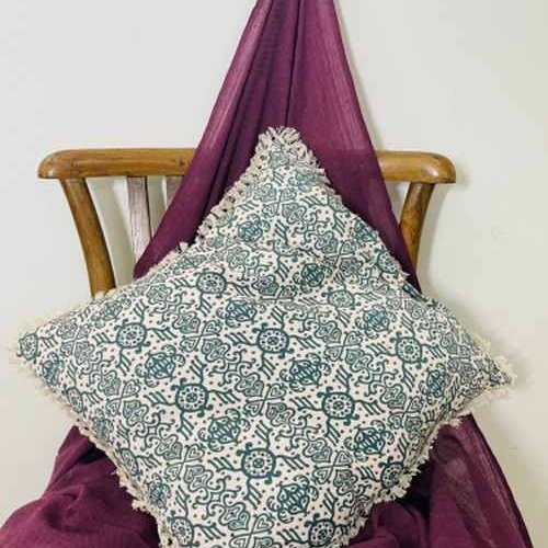 Printed Cotton Ethnic Motif Cushion Cover