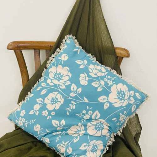 Printed Duck Modern Floral Print Cushion Cover